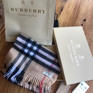 Authentic Burberry The Classic Cashmere SCARF